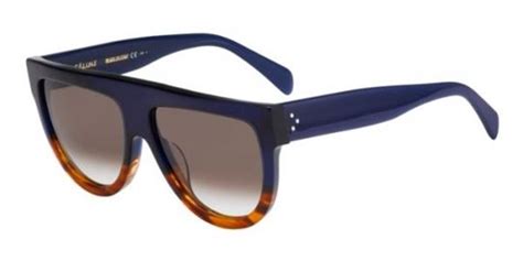 Sunglasses Celine 41026/S 0FU9 Tortoise Havana Blue